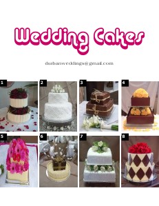 wedding cakes