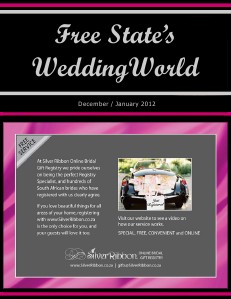 Free State's Wedding World - Dec-Jan2012