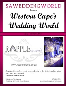 Western Cape\'s Wedding World