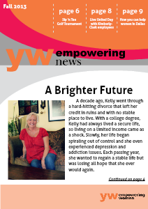 YW Newsletter Fall 2013