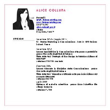 ALICE COLLURA CURRICULUM VITAE