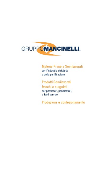 GRUPPO MANCINELLI CATALOGO