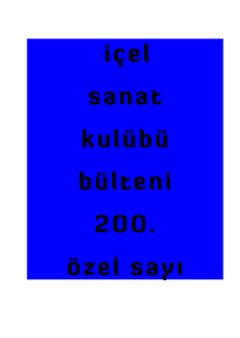 19.01.2014 içel sanat kulübü dergi