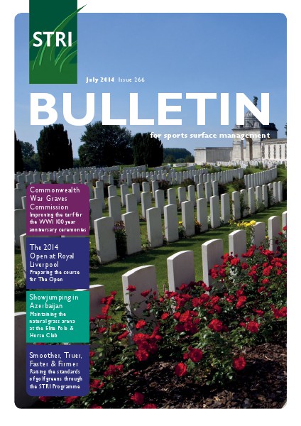 STRI (Sports Turf Research Institute) Bulletin July 2014