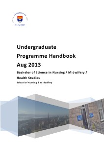 BSc Handbook 2013