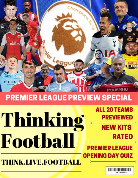 Thinking Football August 2016