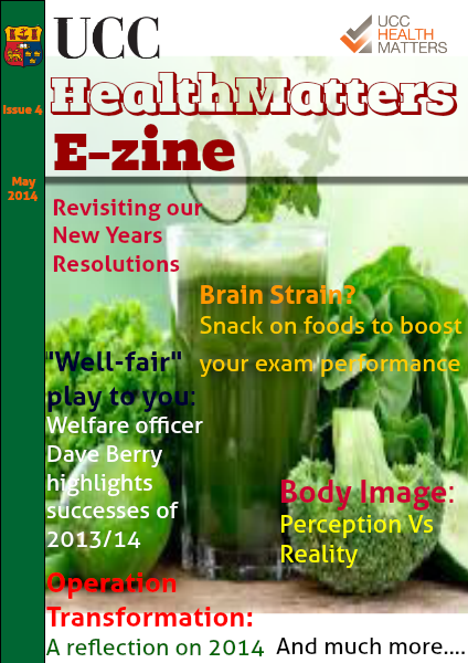 UCC Health Matters E-zine May 2014