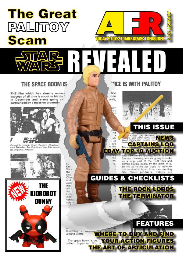 Action Figure Resource Magazine August 2015