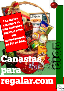 Canastas para regalar 2013