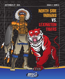 North Side High School Football - Game Program Issue 3