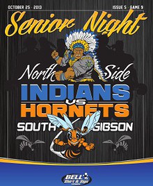 North Side High School Football - Game Program