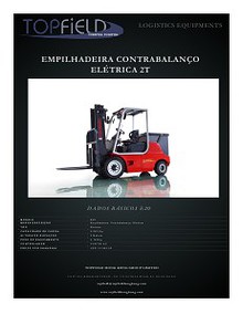 Empilhadeiras e Equipamentos de Logística