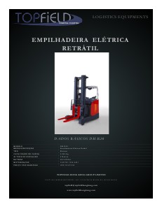 Empilhadeiras e Equipamentos de Logística EMPILHADEIRA ELÉTRICA RETRÁTIL