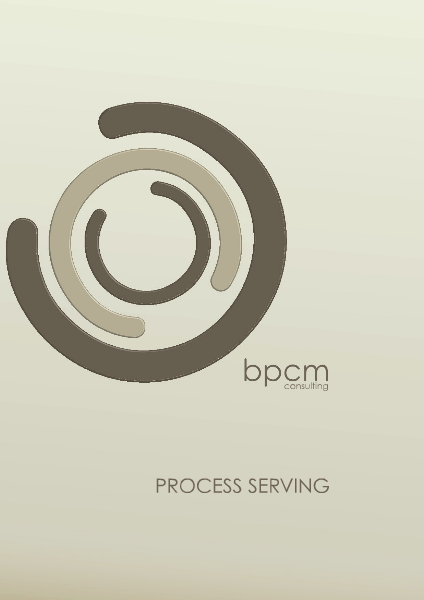 BPCM Process Serving 2014