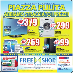 Freeshop Piazza Pulita Abbiamo Stracciato i Prezzi