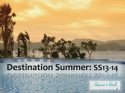 Destination Summer September 2013