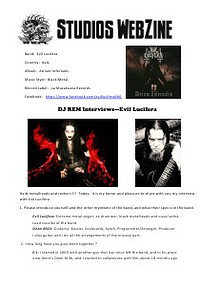 DJ REM STUDIOS Webzine