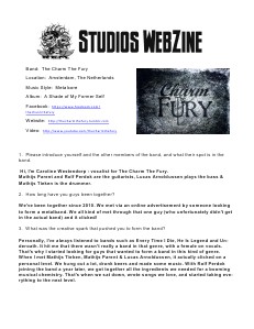 DJ REM STUDIOS Webzine November 2013 Issue 1