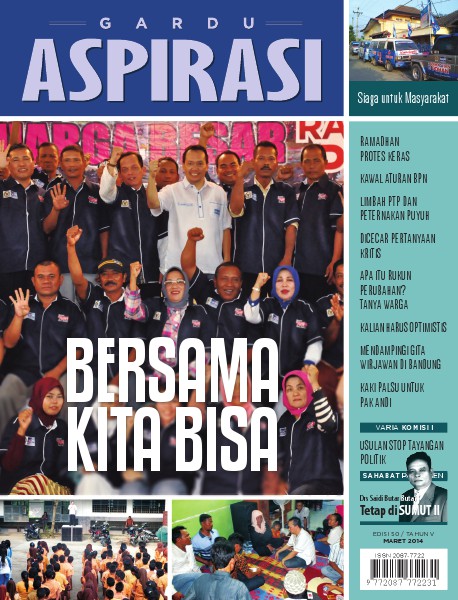 GARDU ASPIRASI (GARASI) EDISI 50 / MARET 2014