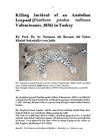 Gazelle : The Palestinian Biological Bulletin (ISSN 0178 – 6288)