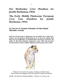 Gazelle : The Palestinian Biological Bulletin (ISSN 0178 – 6288)