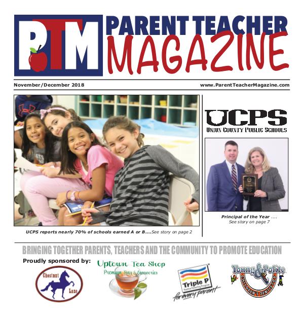 Parent Teacher Magazine Union County Public Schools September 2017