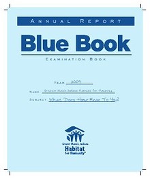 2009 Greater Muncie Habitat for Humanity Annual Report