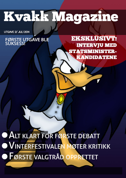 Kvakk Magazine Utgave 2 Juli 2014