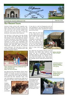 Rifleman Tours Newsletters