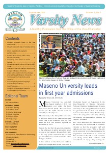 Varsity News Sep 2013