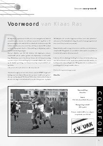 Seizoenboeken s.v.Urk (Seizoen 2007-2008)