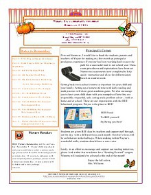 September Newsletter