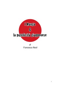 Il manga e la pubblicità giapponese Settembre 2013