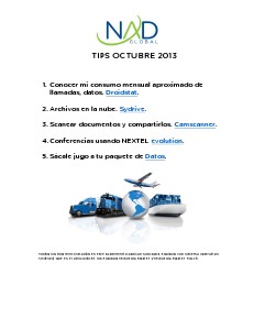 Infra TIPS octubre 2013 Oct. 2013