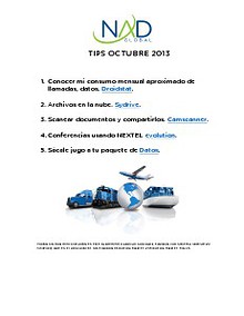 Infra TIPS octubre 2013