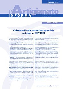 L'Artigianato Informa