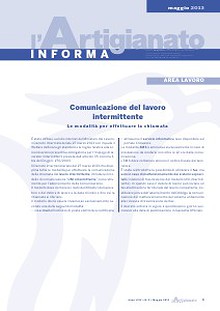 L'Artigianato Informa