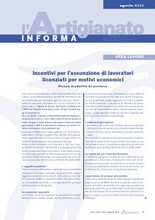 L'Artigianato Informa