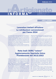 L'Artigianato Informa