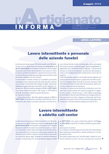 L'Artigianato Informa