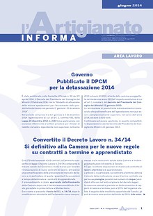 L'Artigianato Informa