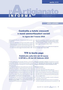 L'Artigianato Informa