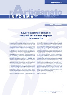 L'Artigianato Informa