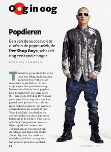 Interview met Pet Shop Boys