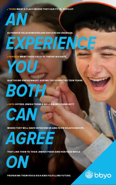 BBYO Parent Brochure December 2014