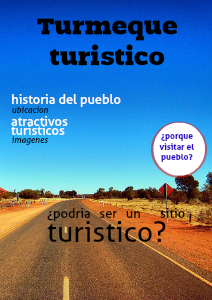 el turismo el turismo en turmeque