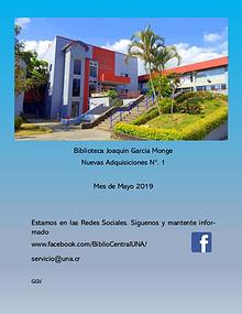 Biblioteca Joaquin García Monge- UNA