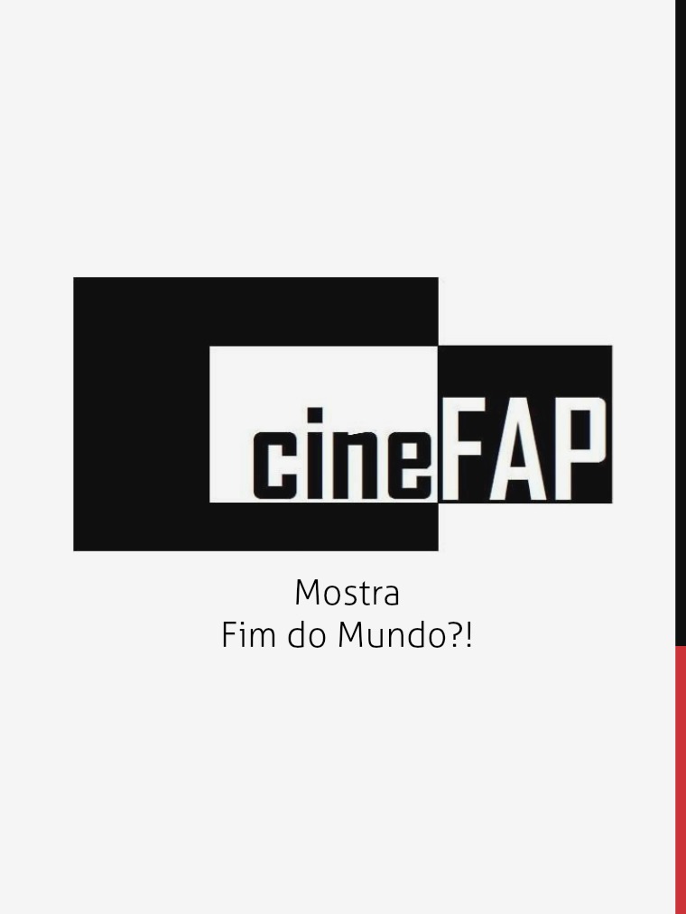 Catálogo Cine FAP Fim do Mundo