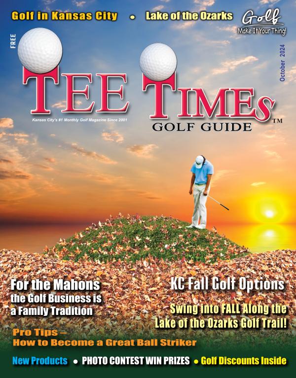 TEE TIMES GOLF GUIDE Magazine October 2024