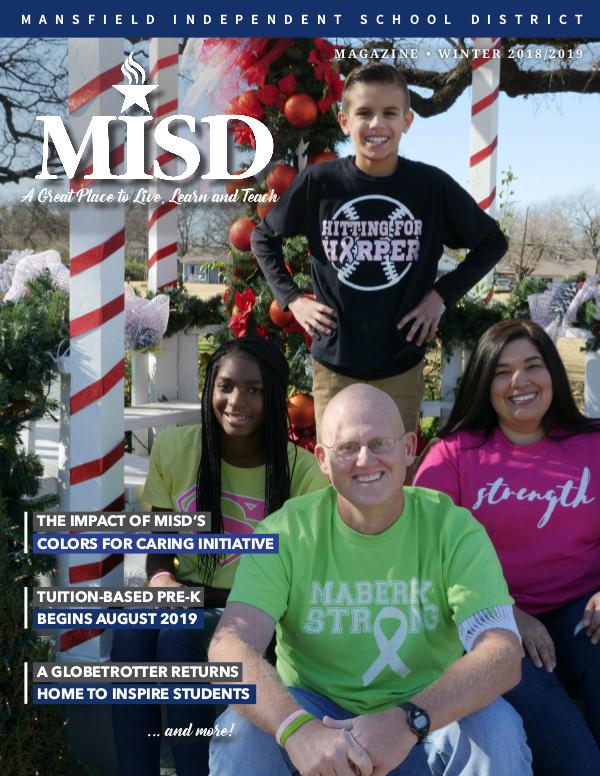 Mansfield ISD Magazine Winter 2018/2019